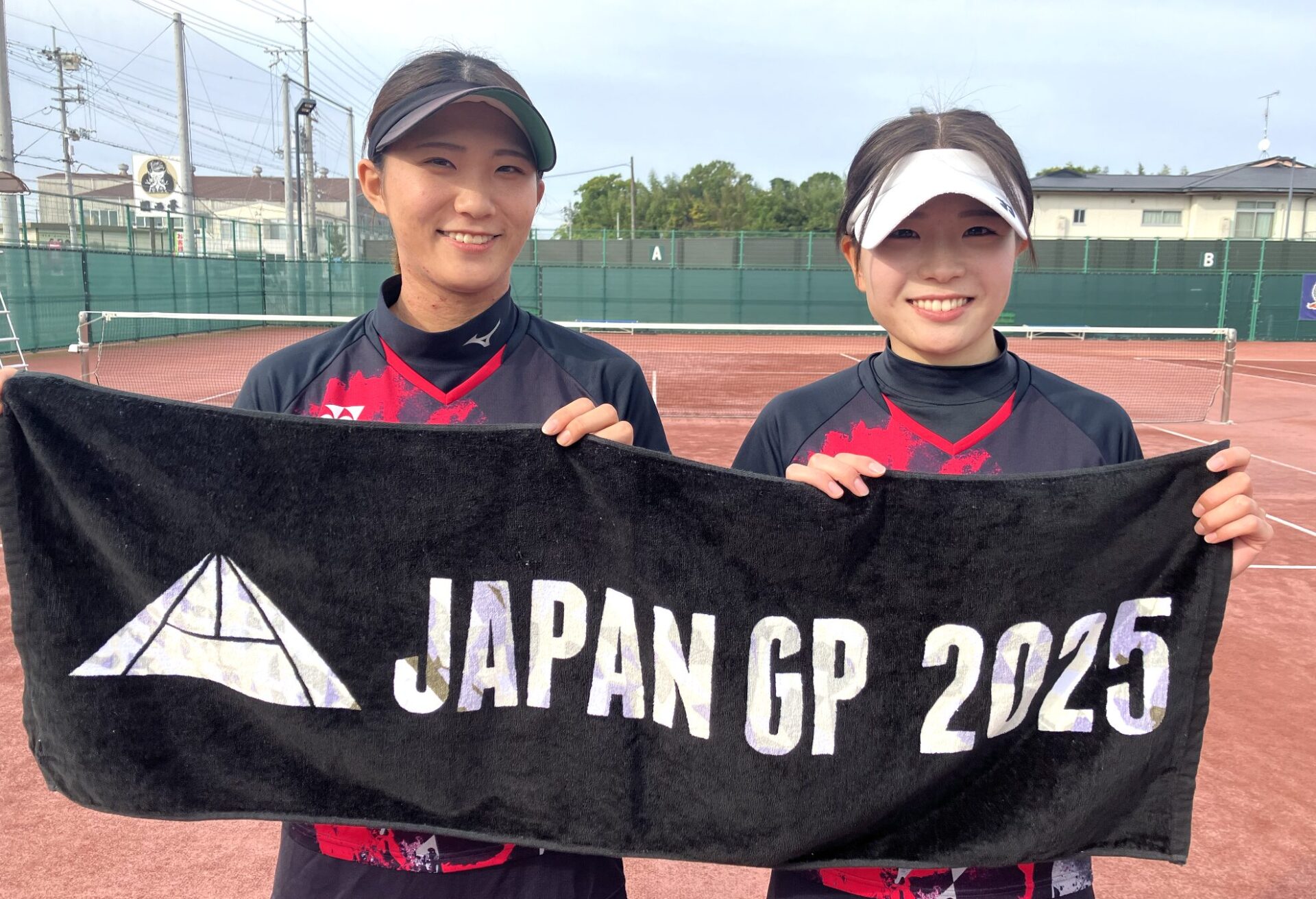 女子3位 長谷川憂華・辻倉奈津ペア