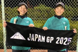 JAPANGP2025出場選手発表⑥大武夢菜／大武姫菜ペア（西袋中学校）